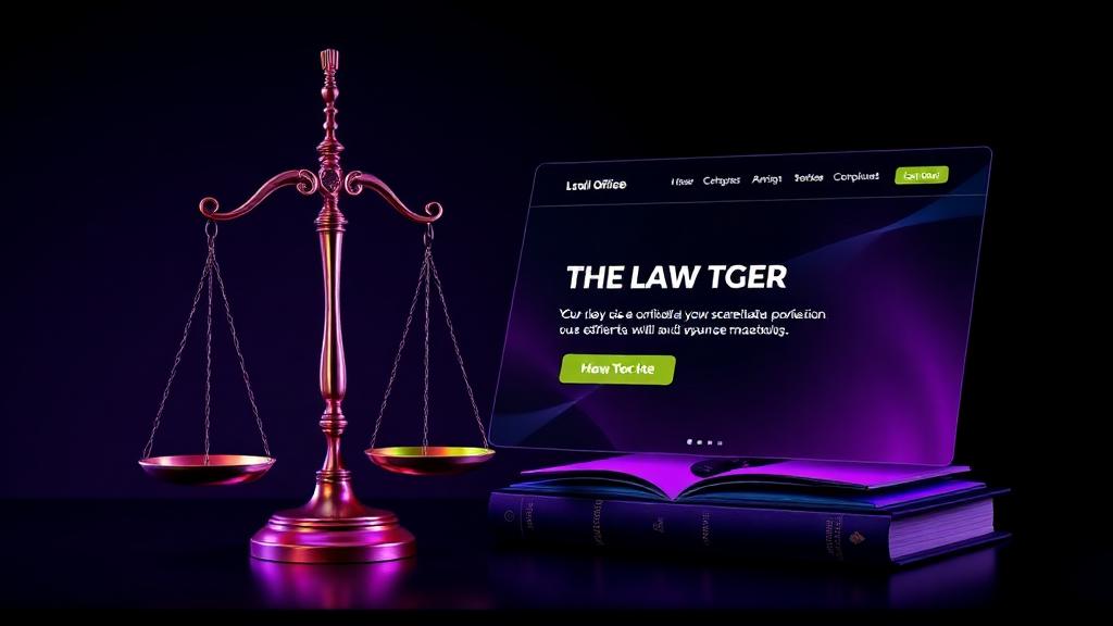 Imagen del artículo: Cómo crear la web de un despacho de abogados con IA